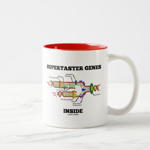 Supertaster Genes Inside (DNA-Replikation) Zweifarbige Tasse