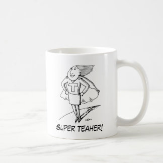 superteacher, SuperTeaher! , Superlehrer Moto… Kaffeetasse