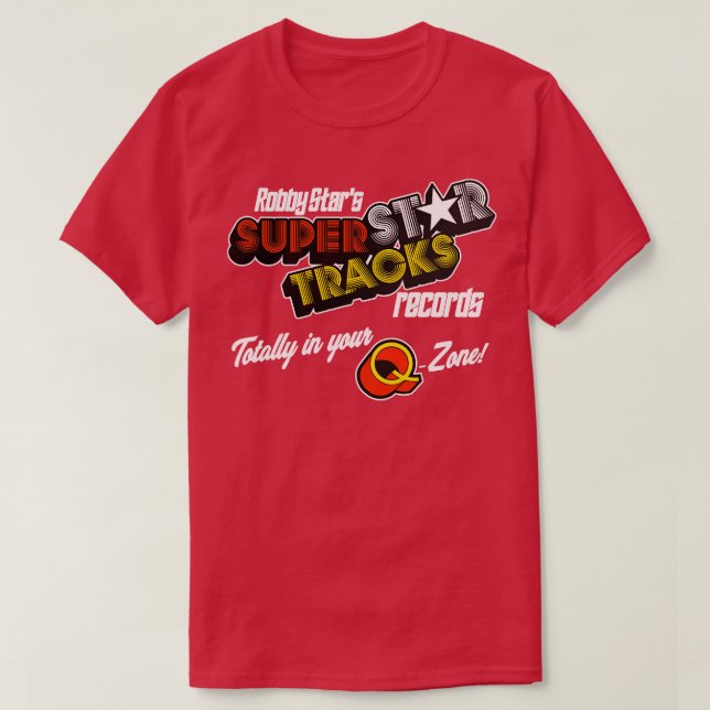 SuperTrack-Platten T-Shirt (Design vorne)