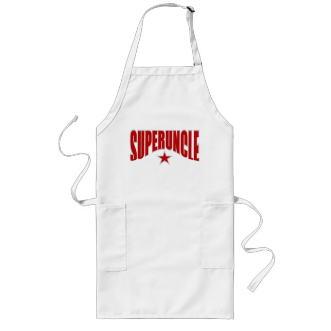 SUPERUNCLE Schürze - wählen Sie Stil & Farbe (Vorne)