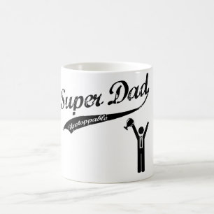 SuperVater ist UNAUFHALTSAM! Kaffee-Tasse Tasse