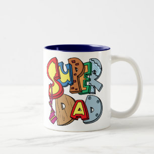 SuperVater Zweifarbige Tasse