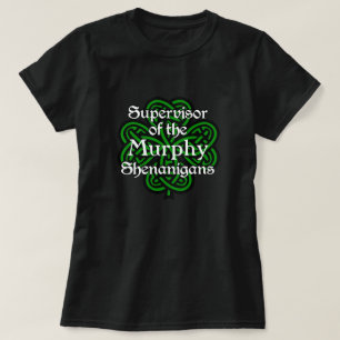 Supervisor der Shenanigans Celtic St. Patricks T-Shirt