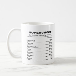 Supervisor-Hardworking-Cool Advisor Kaffeetasse