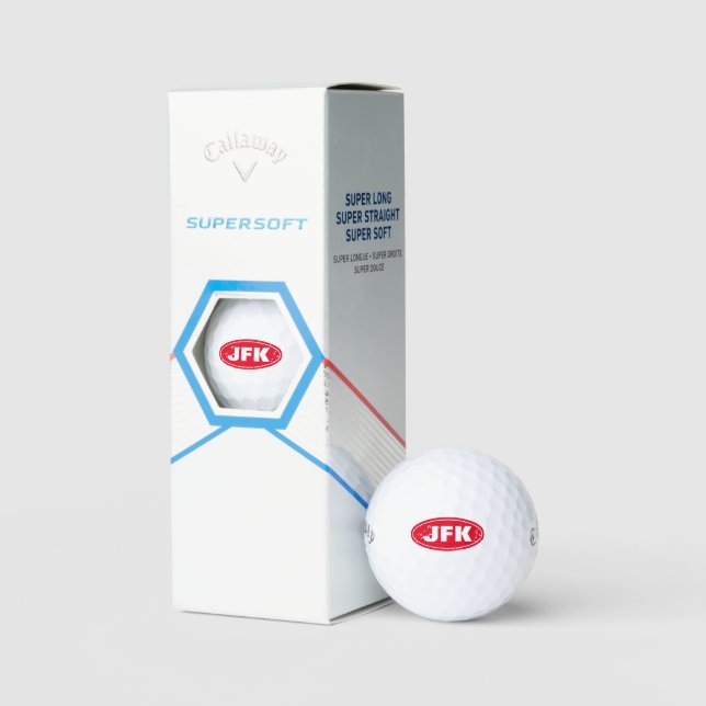 Superweiche Golfbälle personalisiertes Geschenk (Verpackung)