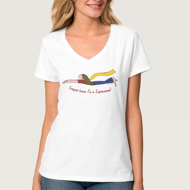 Superwoman T-Shirt (Vorderseite)