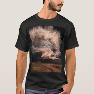 Superzellen-Sturm-Wüsten-Gewitterkopf-T-Shirt T-Shirt