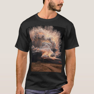 Superzellen-Sturm-Wüsten-Gewitterkopf-T-Shirt T-Shirt