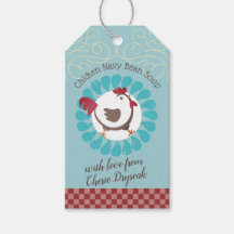 Suppe in einem Glas Geschenk Tag Rezept Anleitung 