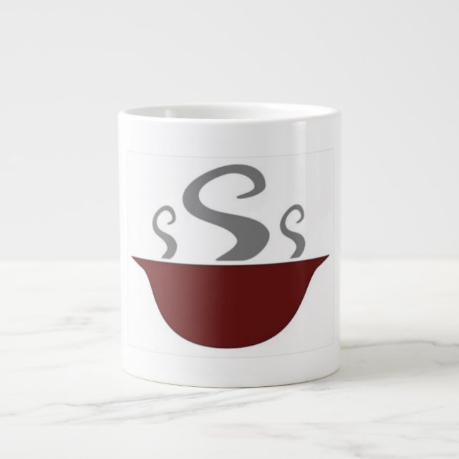 Suppe Jumbo-Tasse (Vorderseite)