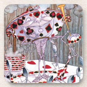 Suppe, schöne Suppe aus Alice im Wunderland Getränkeuntersetzer