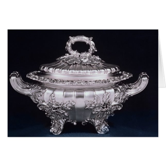 Suppe Tureen, einer eines Paares, gemacht von Paul (Vorderseite (Horizontal))