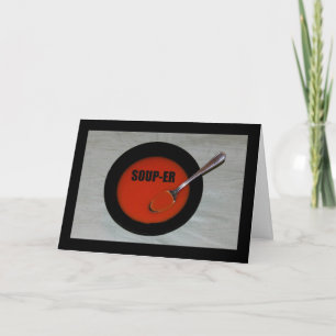 Suppen-Valentinstag Karte