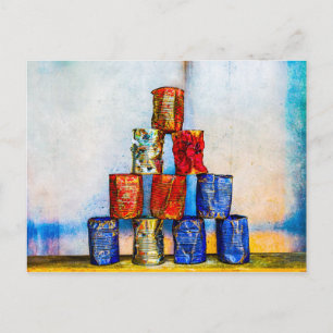 Suppenkanäle - nach dem Mittagessen Postkarte