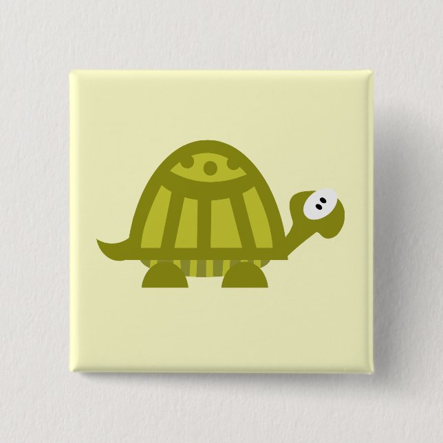 Suppenschildkröte Button (Vorderseite)