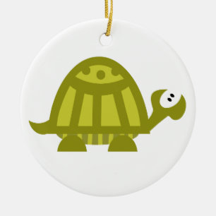 Suppenschildkröte Keramikornament