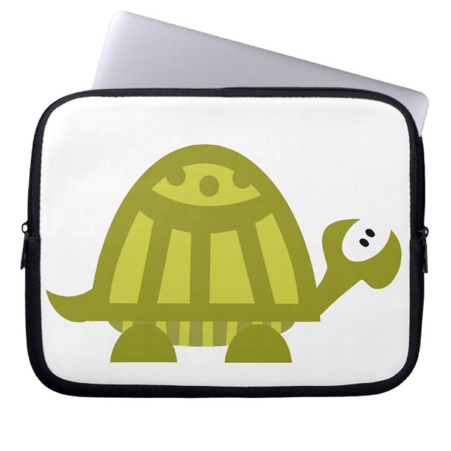 Suppenschildkröte Laptopschutzhülle (Vorderseite)
