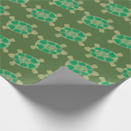Suppenschildkröte-Packpapier Geschenkpapier