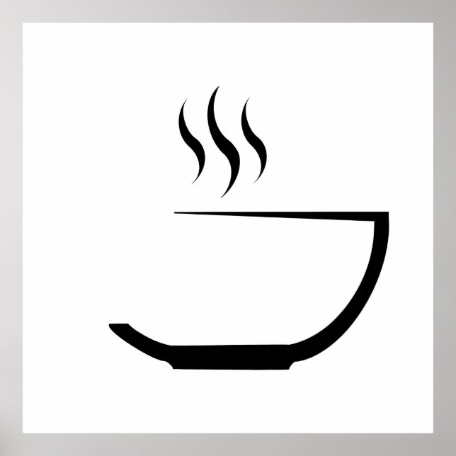 Suppenschüssel Logo Poster (Vorne)