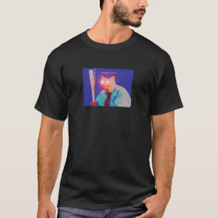 Suppenzeit-Meme-Katze rote Laseraugen T-Shirt