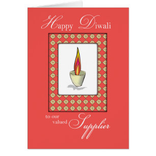 Supplier Diwali Candle on Red