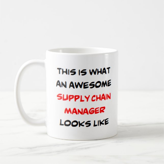 Supply Chain Manager, phantastisch Kaffeetasse (Links)