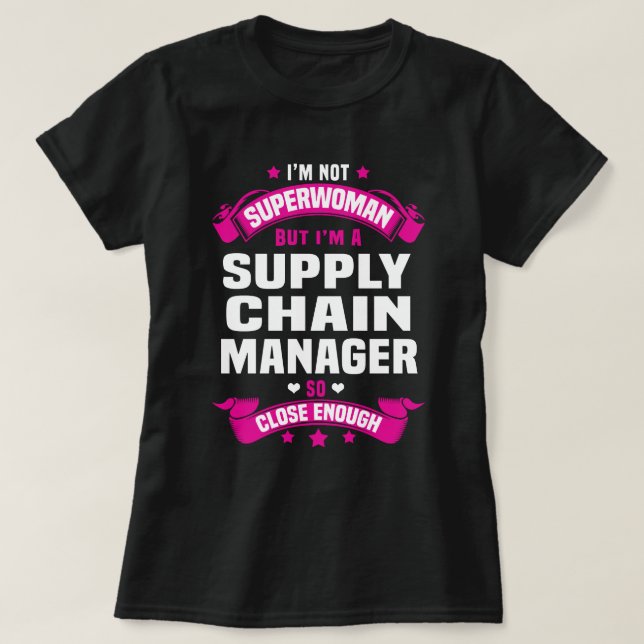 Supply Chain Manager T-Shirt (Design vorne)
