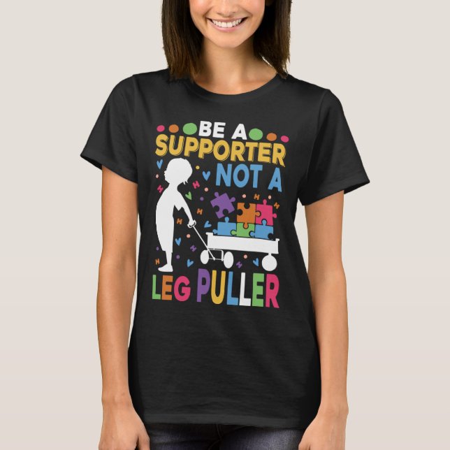 Support Autism Child Awareness Puzzle Choose Kindn T-Shirt (Vorderseite)