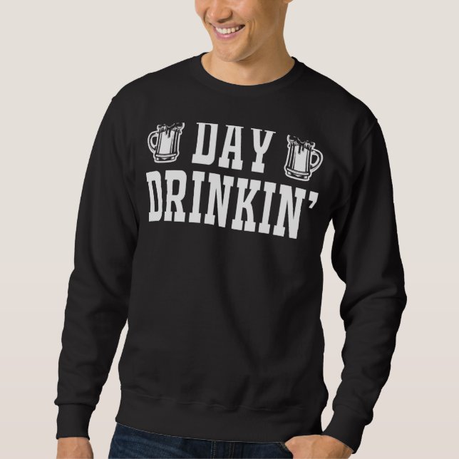 Support Day Drinks St Patricks Day Drink Team Sweatshirt (Vorderseite)