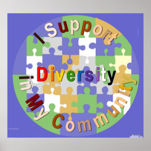 Support-Diversity in My Community Poster