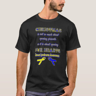 Support Down Syndrome Awareness Christmas T-Shirt
