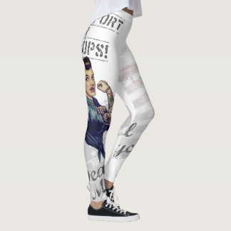 Support für unsere Truppen Rosie the Riveter Leggi Leggings