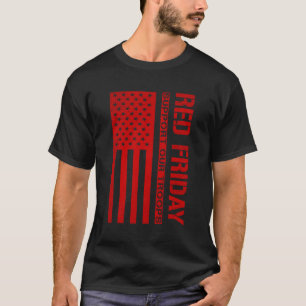 Support für unsere Truppen Roter Freitag T-Shirt