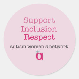 Support-Inklusion respektiert Sticker