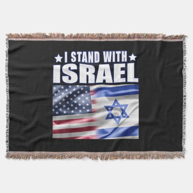 Support Israel I Stand with Israel  Decke (Vorderseite)