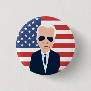 Support Joe Biden   Präsidentschaftswahl 2024 Button