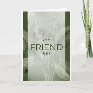 Support-Karte für die Manifestation eines Freundes Karte