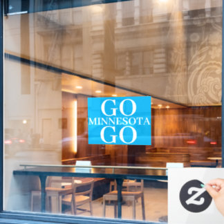 support Minnesota window cling Fensteraufkleber