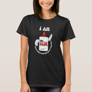 Support-Mitarbeiter Ich bin der Kleber, der hilft, T-Shirt