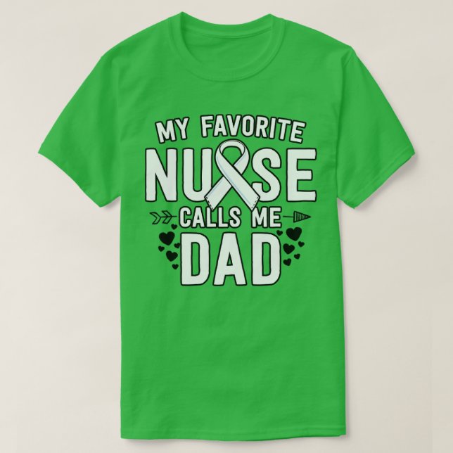 Support Nurses Shirt Abschluss Favorite Nurse Cal (Design vorne)