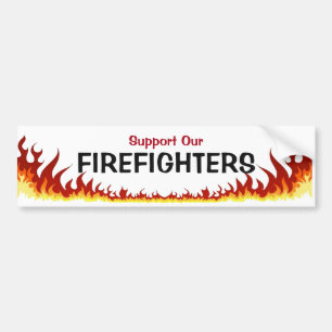 Support Our Firefighters Autoaufkleber