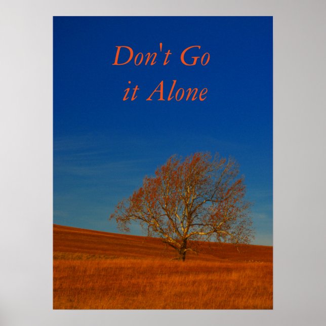 Support-Poster suchen Poster (Vorne)