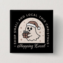 Support-Shop kleine lokale Weihnachtsgeschenk Button