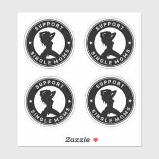 Support-Single-Mama Aufkleber