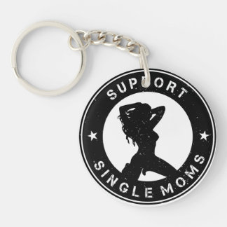 Support-Single-Mama Schlüsselanhänger