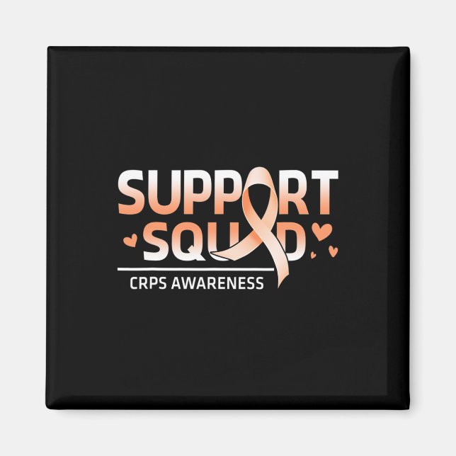 Support Squad Family Team RSD CRPS Sensibilisierun Magnet (Vorne)