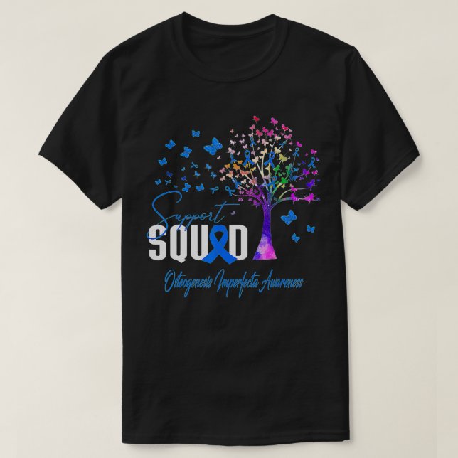 Support Squad für Osteogenesis Imperfect ta Awaren T-Shirt (Design vorne)