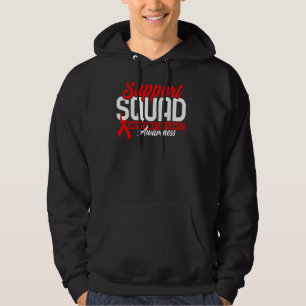 Support Squad I Open Heart Operation Disease Strok Hoodie
