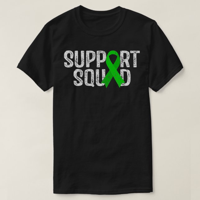 Support Squad Kidney Disease Awareness  T-Shirt (Design vorne)