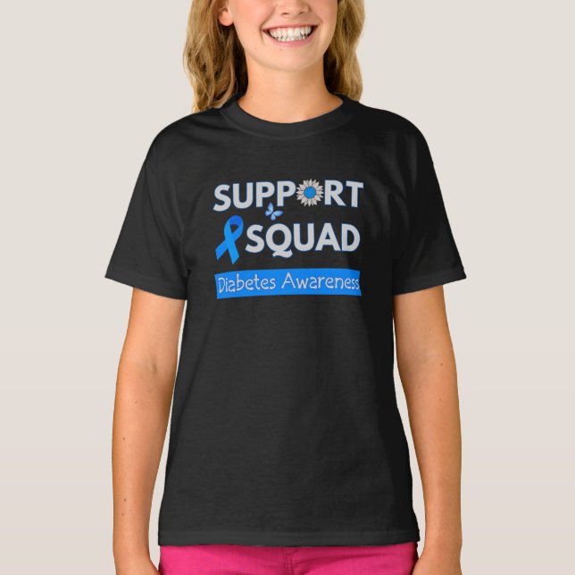Support Squad - monatliches Design zur Sensibilisi T-Shirt (Vorderseite)